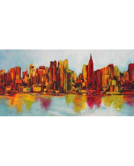 BECAUD CUADRO PANORAMICO NEW YORK MODERNO SKYLINE Home