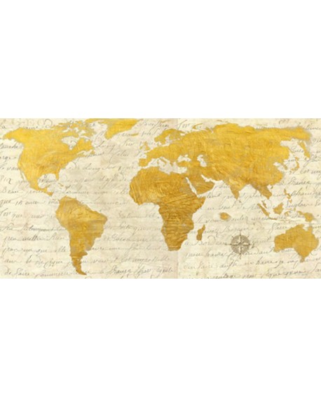 JOANNOO CUADRO PANORAMICO MAPA GEOGRAFICO DECORATIVO Home