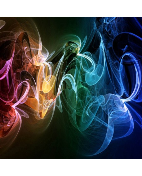 Tony Polonio Humo efimero Mural Abstracto moderno decorativo Home