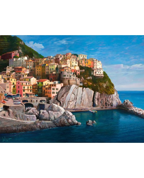 ADRIANO GALASSO PAISAJE MARINA GRANDE MANAROLA ITALIA Home