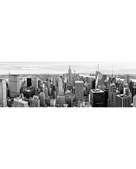 CUADRO FOTOGRAFIA BN PANORAMICO NEW YORK MANHATTAN Home