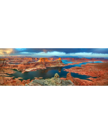 CUADRO FOTOGRAFIA MEGA PANORAMICO LAGO POWELL ARIZONA Home