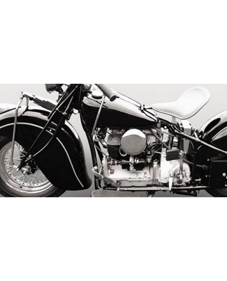 CUADRO FOTOGRAFIA BN MOTO AMERICAN VINTAGE MURAL Home