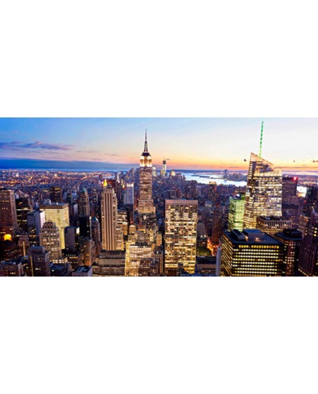 CUADRO FOTOGRAFIA VISTA AEREA DE MANHATTAN Home