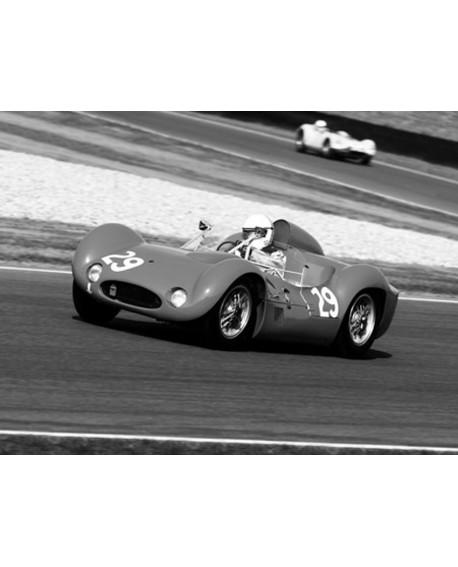 CUADRO FOTOGRAFIA BN COCHE CARRERAS VINTAGE Home