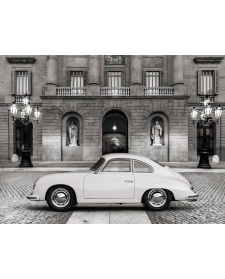 CUADRO FOTOGRAFIA BN COCHE VINTAGE SPORTSCAR 2 Home