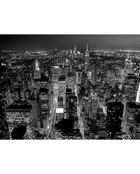 CUADRO FOTOGRAFIA BN MANHATTAN NEW YORK Home
