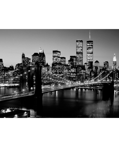 CUADRO FOTOGRAFIA BN PUENTE BROOKLYN NEW YORK Home