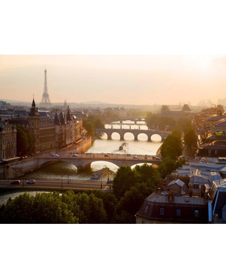 CUADRO FOTOGRAFIA PARIS PUENTE DEL RIO SENA VINTAGE Home