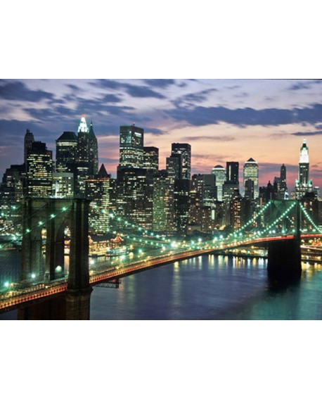 CUADRO FOTOGRAFIA VISTA AEREA PUENTE BROOKLYN Home