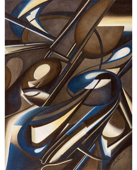 CUADRO ABSTRACTO CUBISTA MODERNO VANGUARDISTA 2 Home