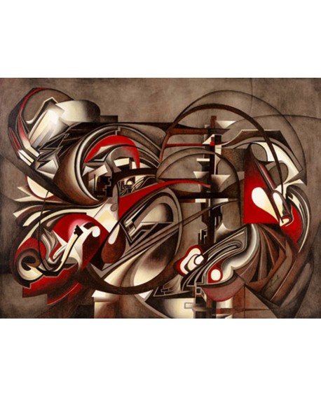 CUADRO ABSTRACTO CUBISTA MODERNO TRANSMISION Home