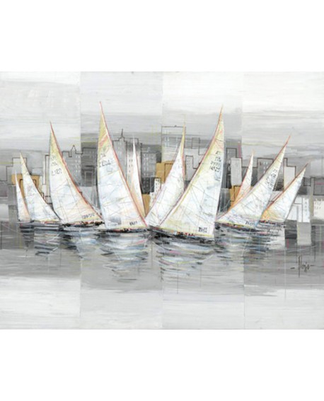 LUIGI FLORIO CUADRO DE BARCOS VELEROS ABSTRACTO 1 Home