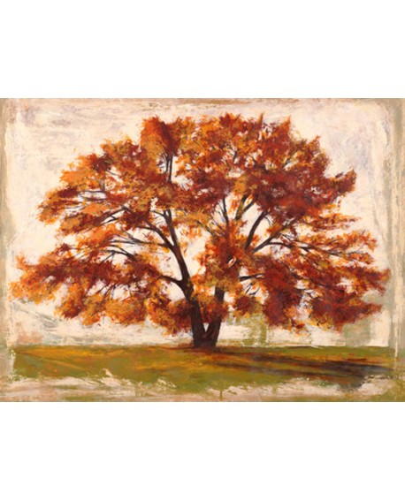 LEONARDO BACCI CUADRO PAISAJE ARBOL MODERNO OTOÑO Home