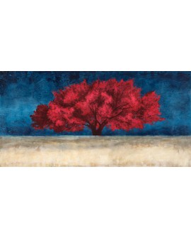 JAN ELDER CUADRO MURAL PAISAJE ARBOL ROJO MODERNO 3 Home