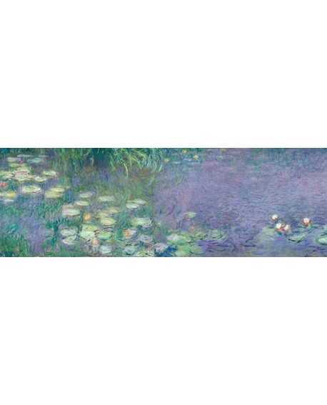 CLAUDE MONET CUADRO LAGO DE NENUFARES 2 PANORAMICO Home