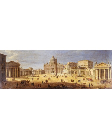 GASPAR CUADRO RENACIMIENTO PLAZA DE SAN PIETRO ROMA Home