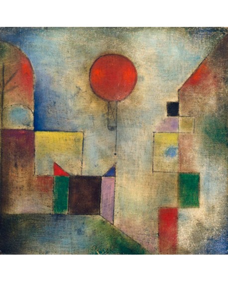 PAUL KLEE CUADRO ABSTRACTO VANGUARDISTA GLOBO ROJO Home