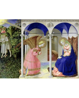 CUADRO CLASICO RENACIMIENTO LA ANUNCIACION CABECERO Home