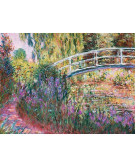 CLAUDE MONET CUADRO PUENTE DE NENUFARES IMPRESIONISTA Home