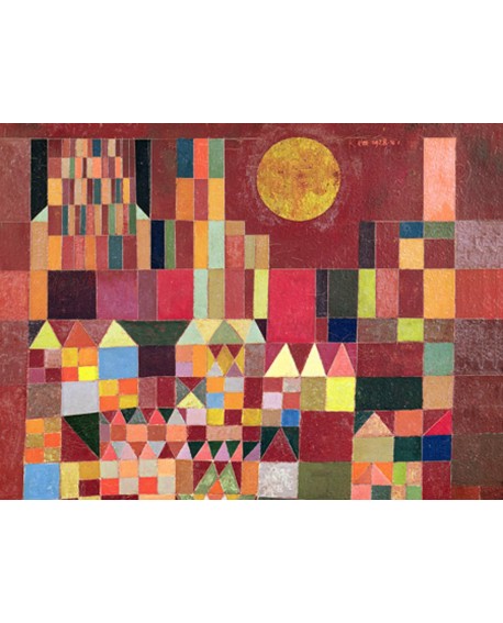 PAUL KLEE CUADRO ABSTRACTO VANGUARDISTA CASTILLO Y SOL Home
