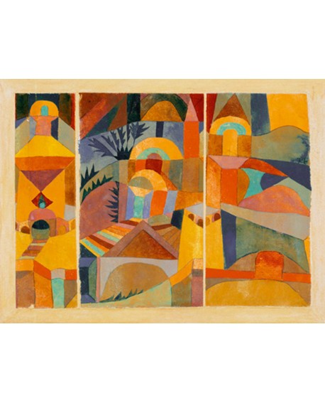 PAUL KLEE CUADRO ABSTRACTO VANGUARDISTA EL TEMPLO Home
