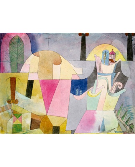 PAUL KLEE CUADRO ABSTRACTO VANGUARDISTA LAS COLUMNAS Home