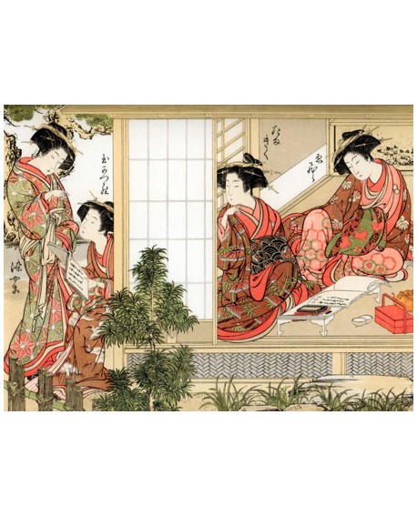 CUADRO ETNICO MURAL ORIENTAL JAPONESAS CABECERO Home