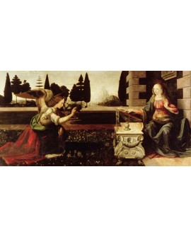 CUADRO CLASICO RENACIMIENTO LA ANUNCIACION CABECERO Home