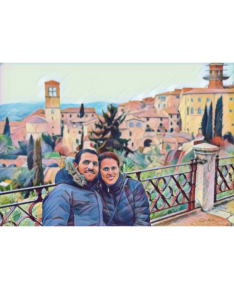 Cuadros Personalizados Retratos a partir de fotografia en Pintura Home