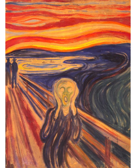 Edward Munch El grito - Impresionismo Cuadro reproduccion Home