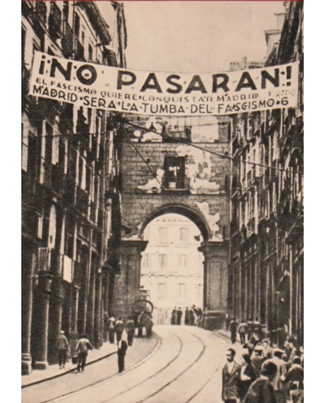No Pasarán Madrid Cuadro de foto Guerra Civil española Home