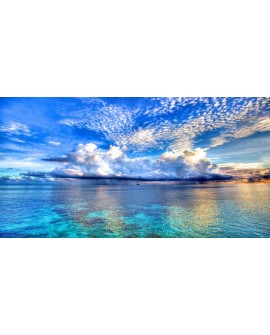 Mar de Corales del Pacifico Fotografia Paisaje Panoramico Cuadros Horizontales