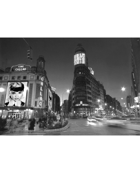 Tony Polonio Audrey en Callao Cuadro fotografico blanco negro Home
