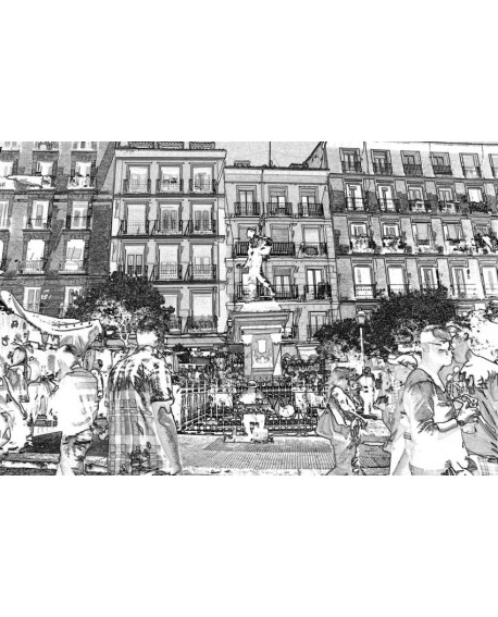 Martha Ulloa Plaza de Cascorro Rastro de Madrid Diseño Pop Art Home
