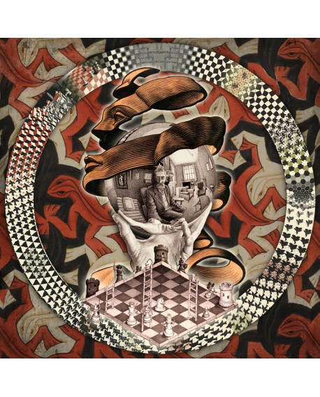 Tony Polonio Mandala Homenaje Escher 1 Perspectivas Imposibles Home