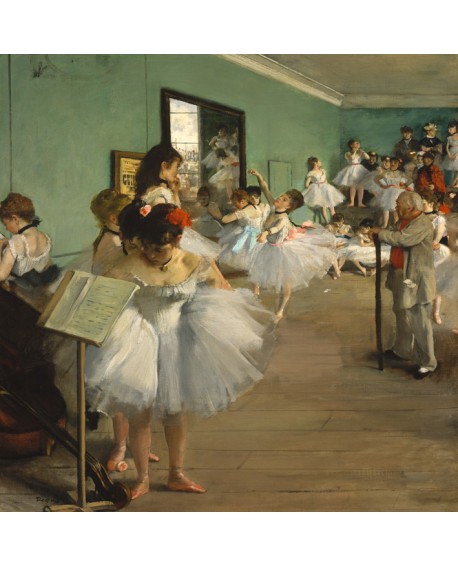 Edgar Degas Las niñas en el ballet clase de baile reproduccion Giclee Home