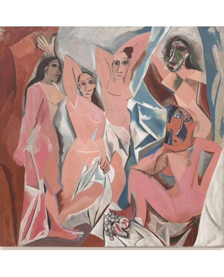 Picasso Arte Cubista Las Señoritas de Avignon Reproduccion Home