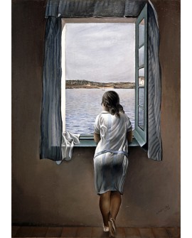 Salvador Dali La muchacha de la ventana Reproduccion Surrealismo