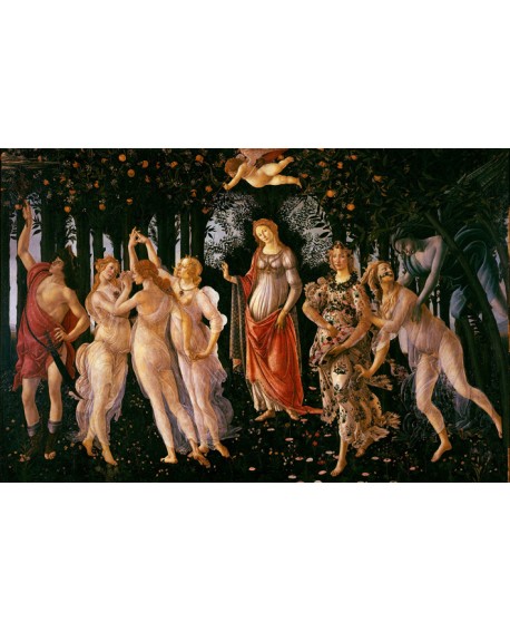 Botticelli Las tres Gracias Cuadro clasico del Renacimiento. Reproduccion Home