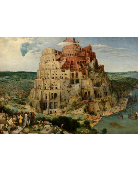 Brueguel La Torre de Babel Pintura clasica flamenca reproduccion Home