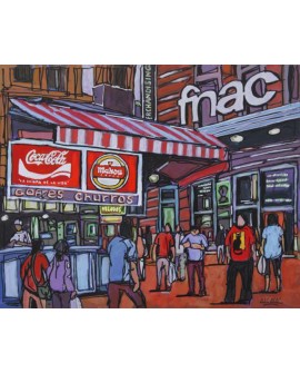 JOSE ALCALA CALLE PRECIADOS COCA COLA MAHOU CUADRO NAIF MODERNO Home