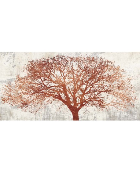 ALESSIO APRILE TREE OF BRONZE ARBOL OTOÑO ABSTRACTO PINTURA GICLEE Cuadros Horizontales