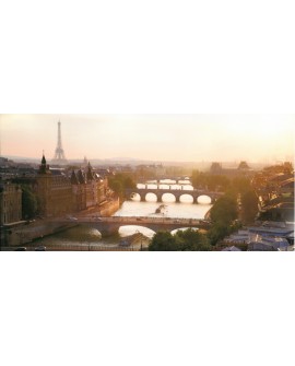 Foto Paris rio Sena fotografia panoramica mural de ciudad tamaño gigante Cuadros Horizontales