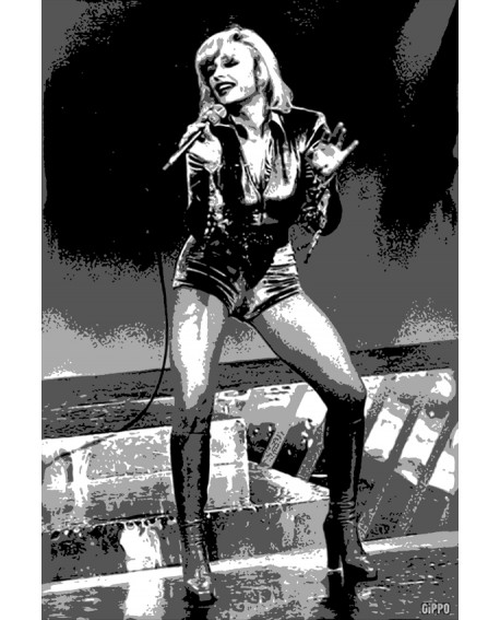 Rafaela carra pop art discoteca 70s by tony polonio mural Home