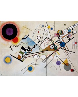 Vassily Kandinsky composicion 8 - Cuadro de arte Abstracto.