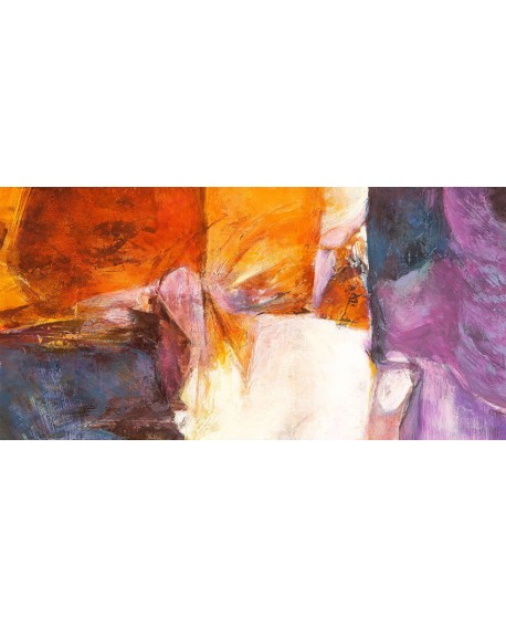 jean luc cuadro mural abstracto pensamiento de amor Cuadros Horizontales