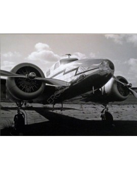 Fotografia clasica blanco y negro cuadro aereoplano Home