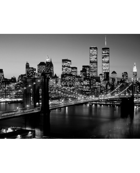 Fotografia clasica torres gemelas puente de brooklyn Home