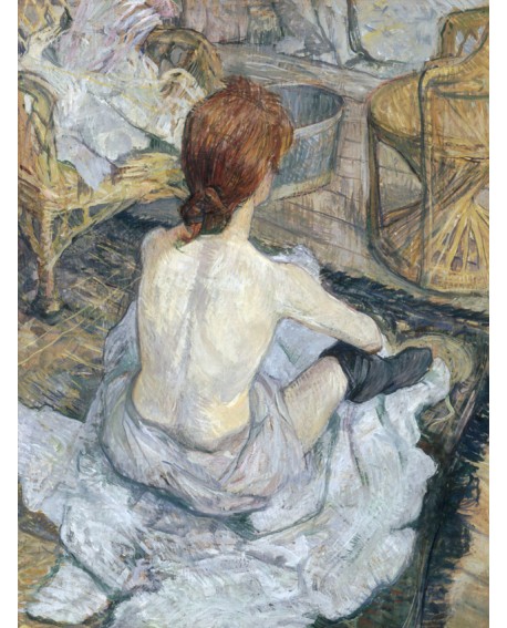 toulouse lautrec cuadro impresionista desnudo rousse Home